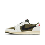 Jordan 1 Retro Low OG SP Travis Scott Medium Olive – hlavní pohled | Purekickz