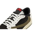 Jordan 1 Retro Low OG SP Travis Scott Olive (W) – pohled 9 | Purekickz