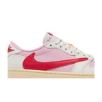 Jordan 1 Retro Low OG SP Travis Scott Sail Tropical Pink – detail | Purekickz