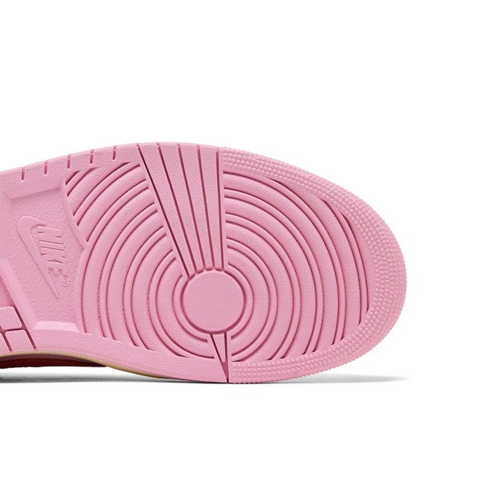 Jordan 1 Retro Low OG SP Travis Scott Sail Tropical Pink – pohled shora | Purekickz