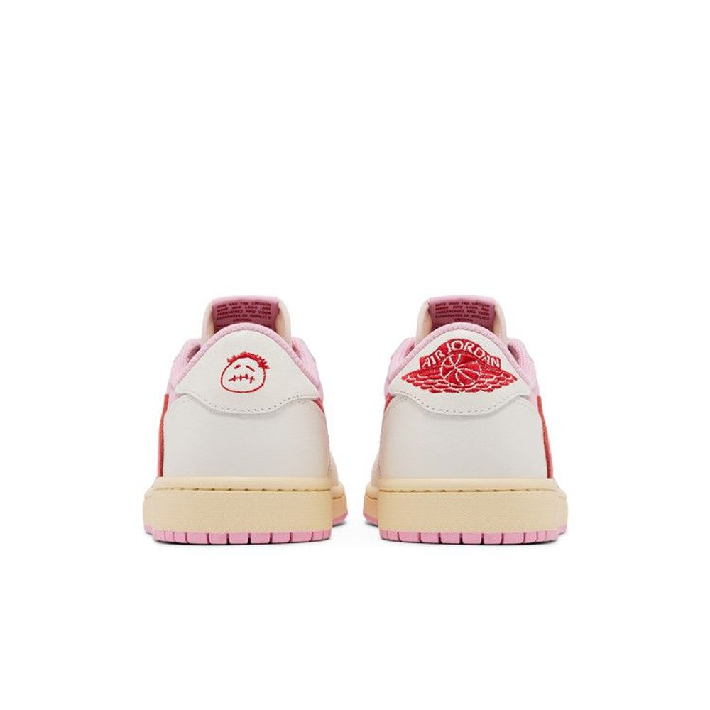 Jordan 1 Retro Low OG SP Travis Scott Sail Tropical Pink – podrážka | Purekickz