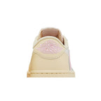 Jordan 1 Retro Low OG SP Travis Scott Shy Pink – detail materiálu | Purekickz