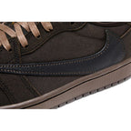 Jordan 1 Retro Low OG SP Travis Scott Velvet Brown – pohled 10 | Purekickz