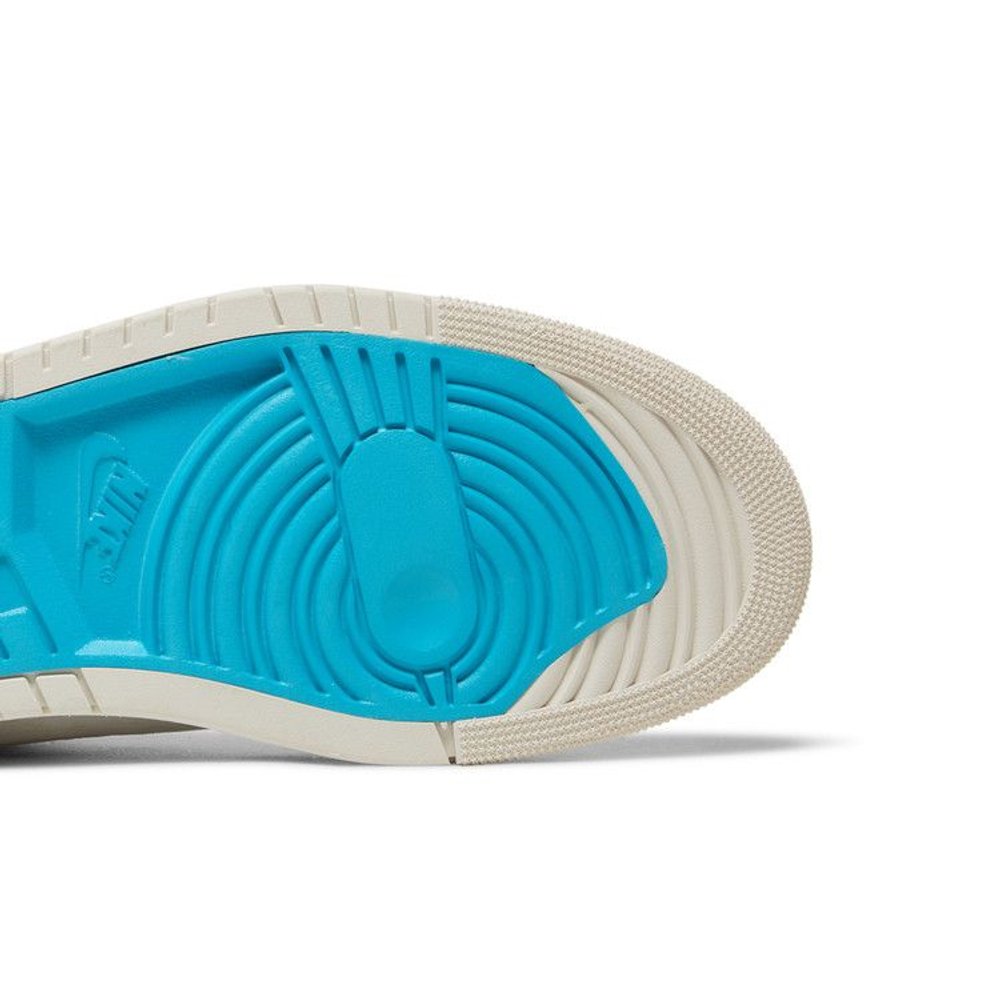 Jordan 1 Zoom CMFT 2 Orewood Brown Bright Citrus Sail – pohled shora | Purekickz