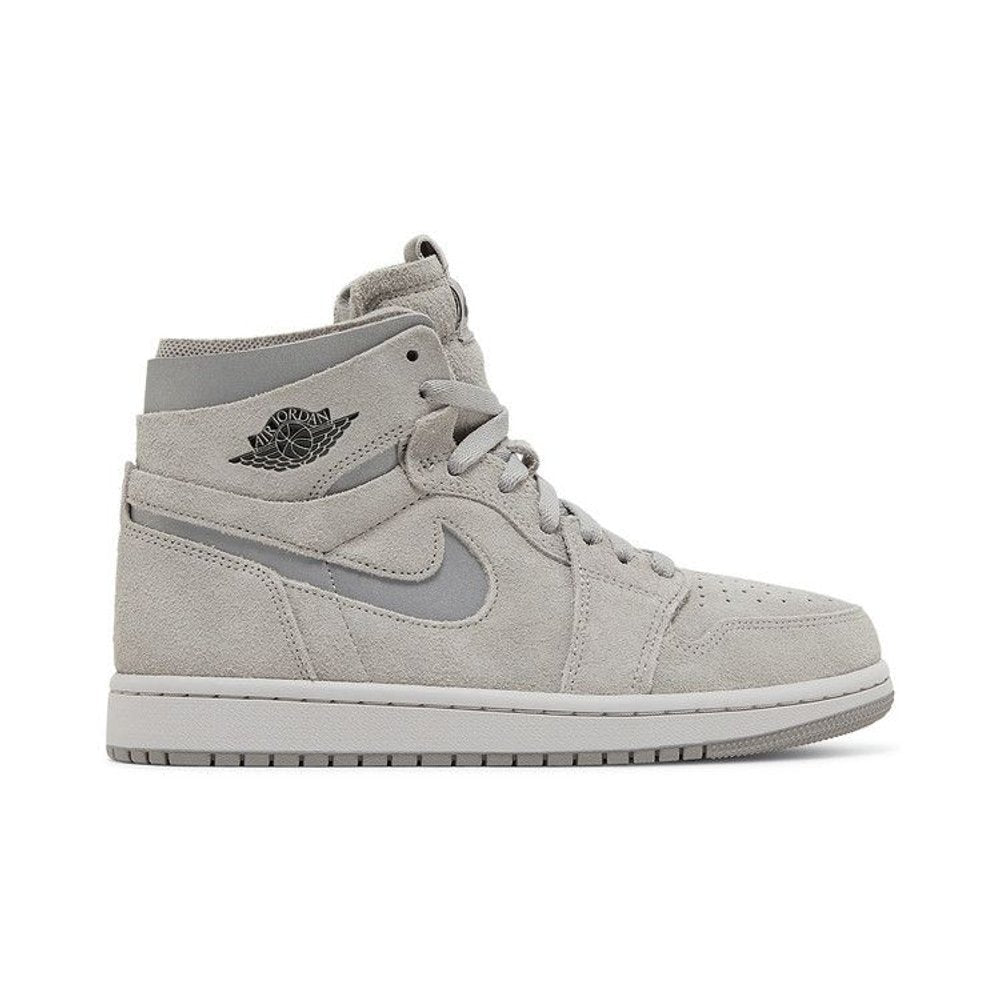 Jordan 1 Zoom CMFT Metallic Silver (W) – boční pohled | Purekickz