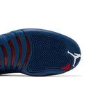 Jordan 12 Retro French Blue (2025) – pohled shora | Purekickz
