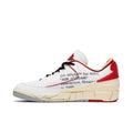 Jordan 2 Retro Low SP Off-White White Red – hlavní pohled | Purekickz