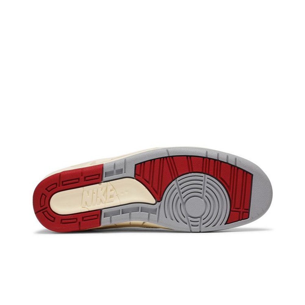 Jordan 2 Retro Low SP Off-White White Red – zadní pohled | Purekickz