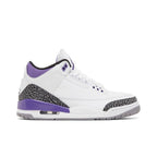 Jordan 3 Retro Dark Iris – boční pohled | Purekickz
