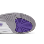 Jordan 3 Retro Dark Iris – pohled shora | Purekickz