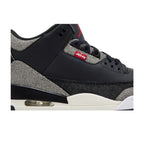 Jordan 3 Retro Levi’s Black – detail | Purekickz