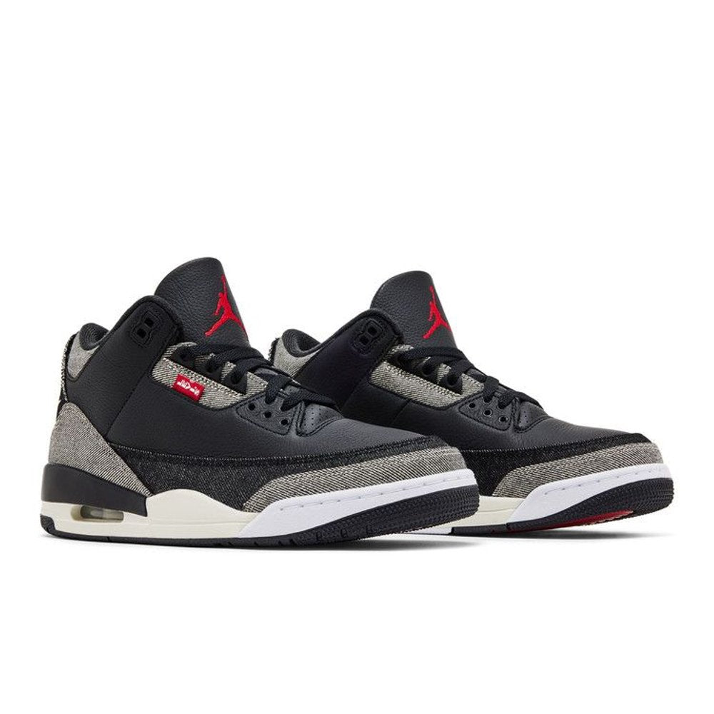 Jordan 3 Retro Levi’s Black – lifestyle foto | Purekickz