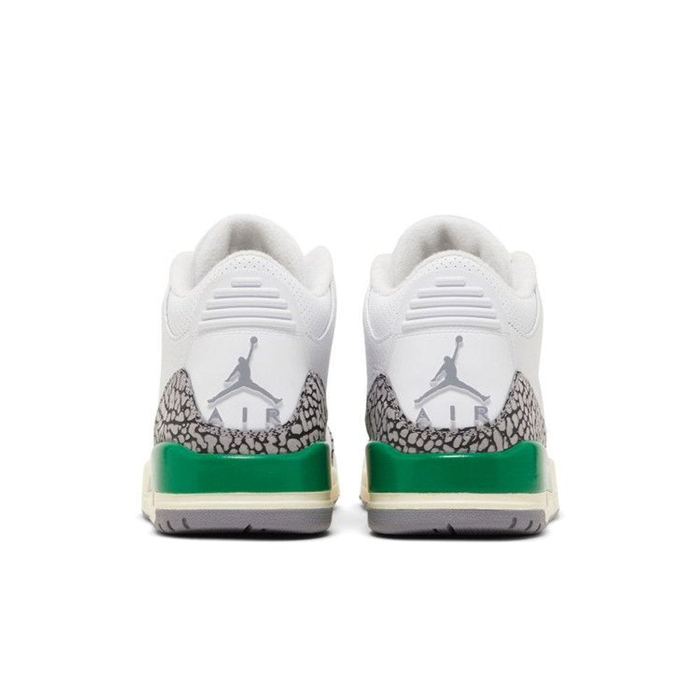 Jordan 3 Retro Lucky Green – podrážka | Purekickz