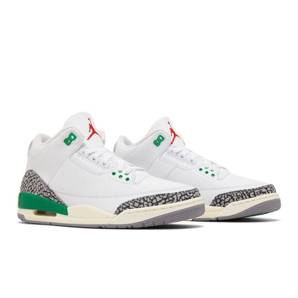 Jordan 3 Retro Lucky Green – lifestyle foto | Purekickz