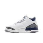 Jordan 3 Retro Midnight Navy (GS) – hlavní pohled | Purekickz
