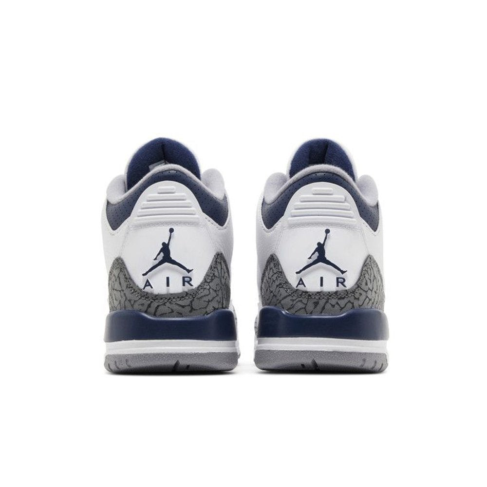 Jordan 3 Retro Midnight Navy (GS) – podrážka | Purekickz