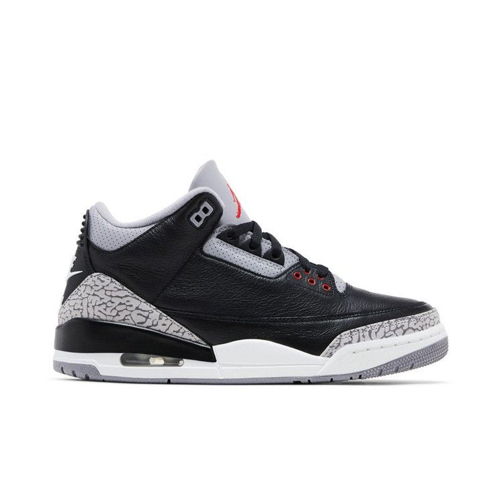 Jordan 3 Retro OG Black Cement (2024) – boční pohled | Purekickz