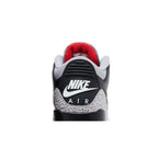 Jordan 3 Retro OG Black Cement (2024) – detail materiálu | Purekickz