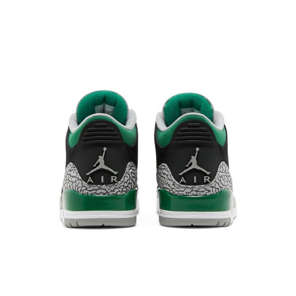 Jordan 3 Retro Pine Green – podrážka | Purekickz