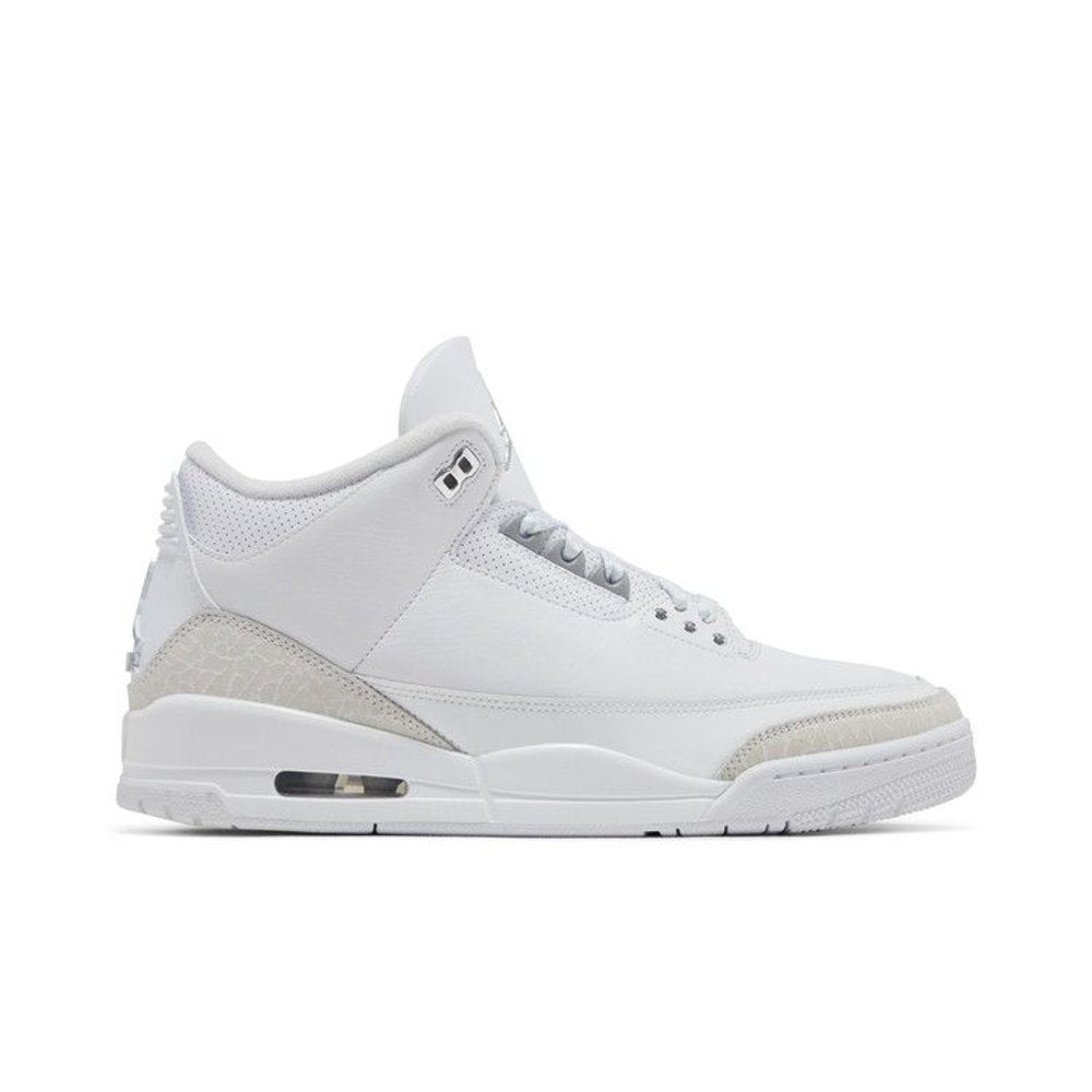 Jordan 3 Retro Pure Money (2025) – boční pohled | Purekickz