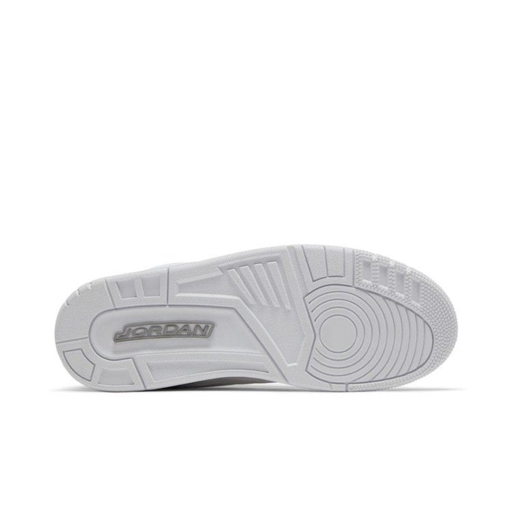 Jordan 3 Retro Pure Money (2025) – zadní pohled | Purekickz