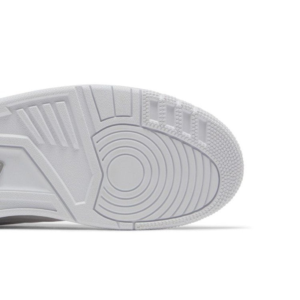 Jordan 3 Retro Pure Money (2025) – pohled shora | Purekickz