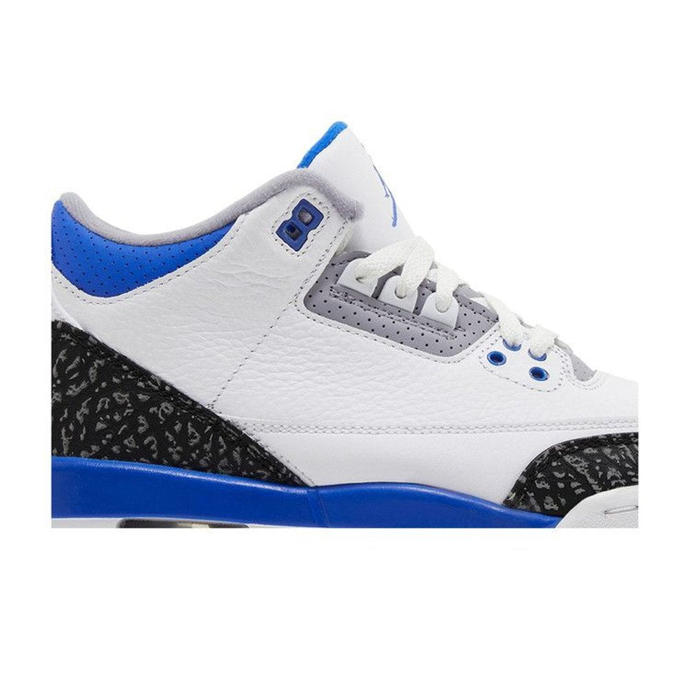 Jordan 3 Retro Racer Blue (GS) – detail | Purekickz