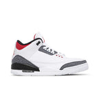 Jordan 3 Retro SE Fire Red Denim (2020) – boční pohled | Purekickz