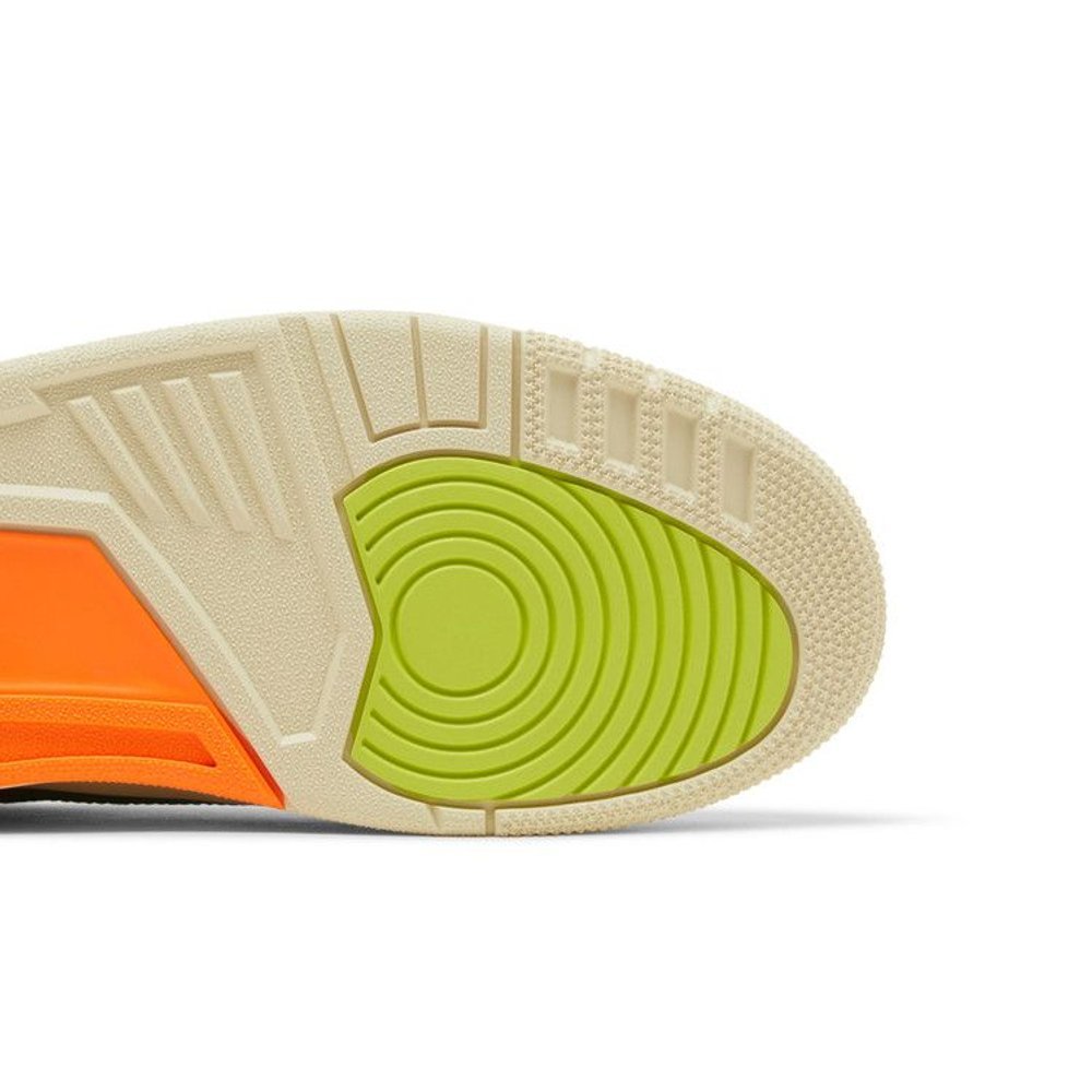 Jordan 3 Retro SP Nina Chanel Abney Bicoastal – pohled shora | Purekickz