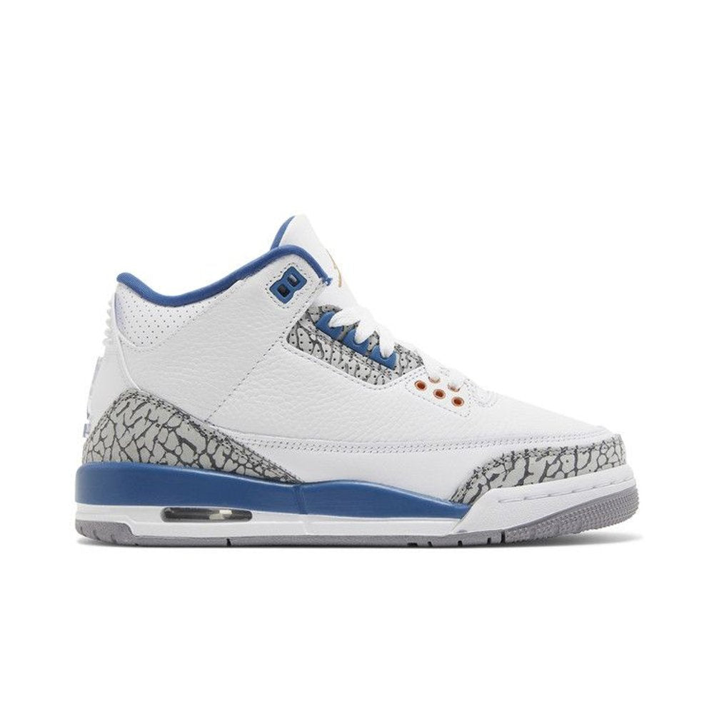 Jordan 3 Retro Wizards (GS) – boční pohled | Purekickz