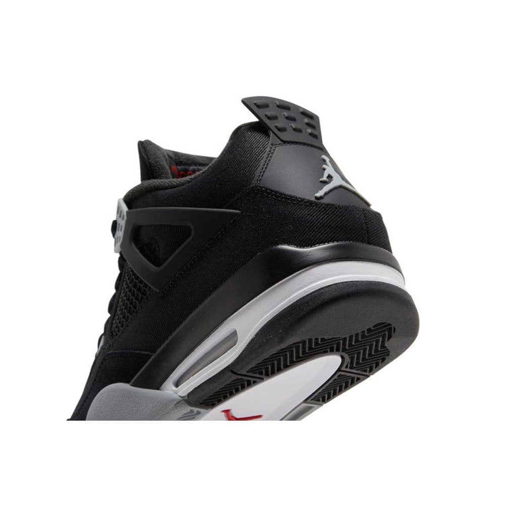 Jordan 4 Black Canvas