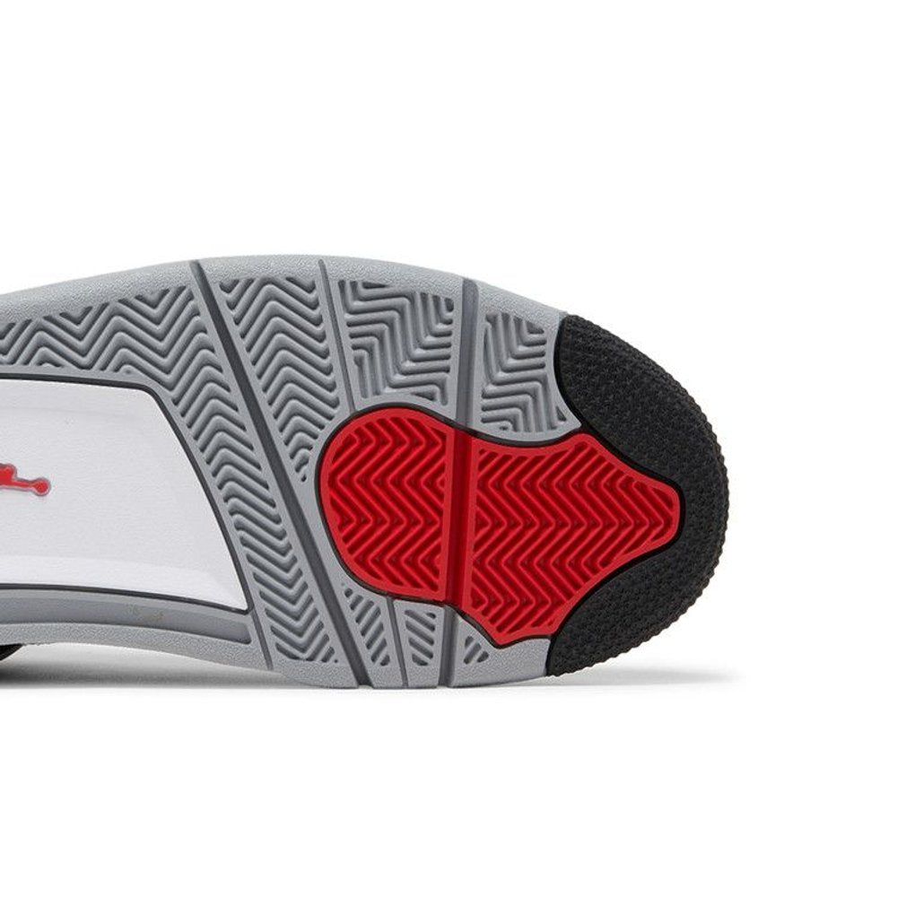 Jordan 4 Black Canvas – pohled shora | Purekickz
