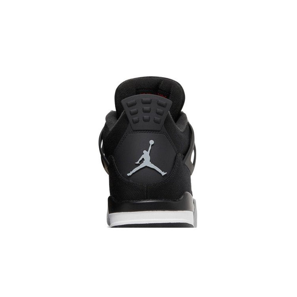 Jordan 4 Black Canvas – detail materiálu | Purekickz