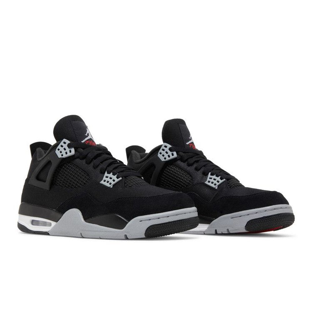 Jordan 4 Black Canvas