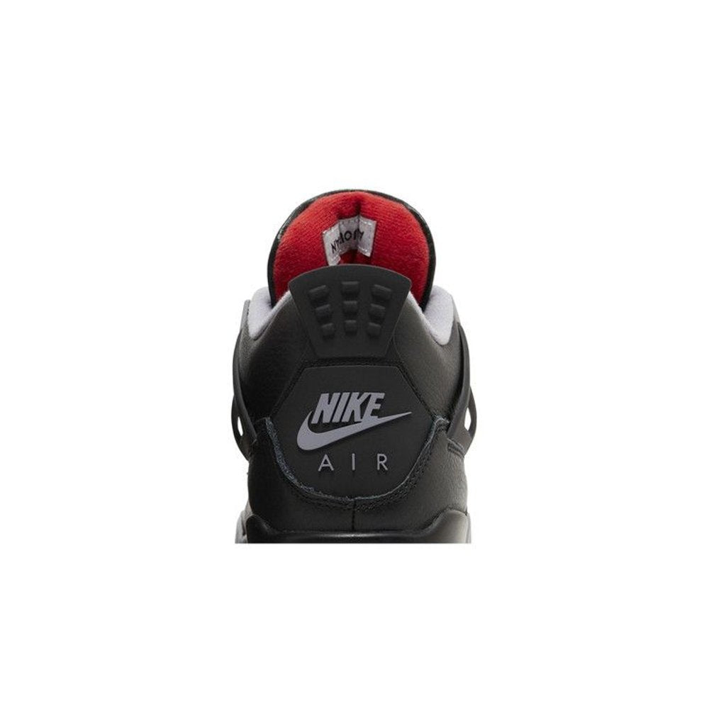 Jordan 4 Retro Bred Reimagined (GS) – detail materiálu | Purekickz