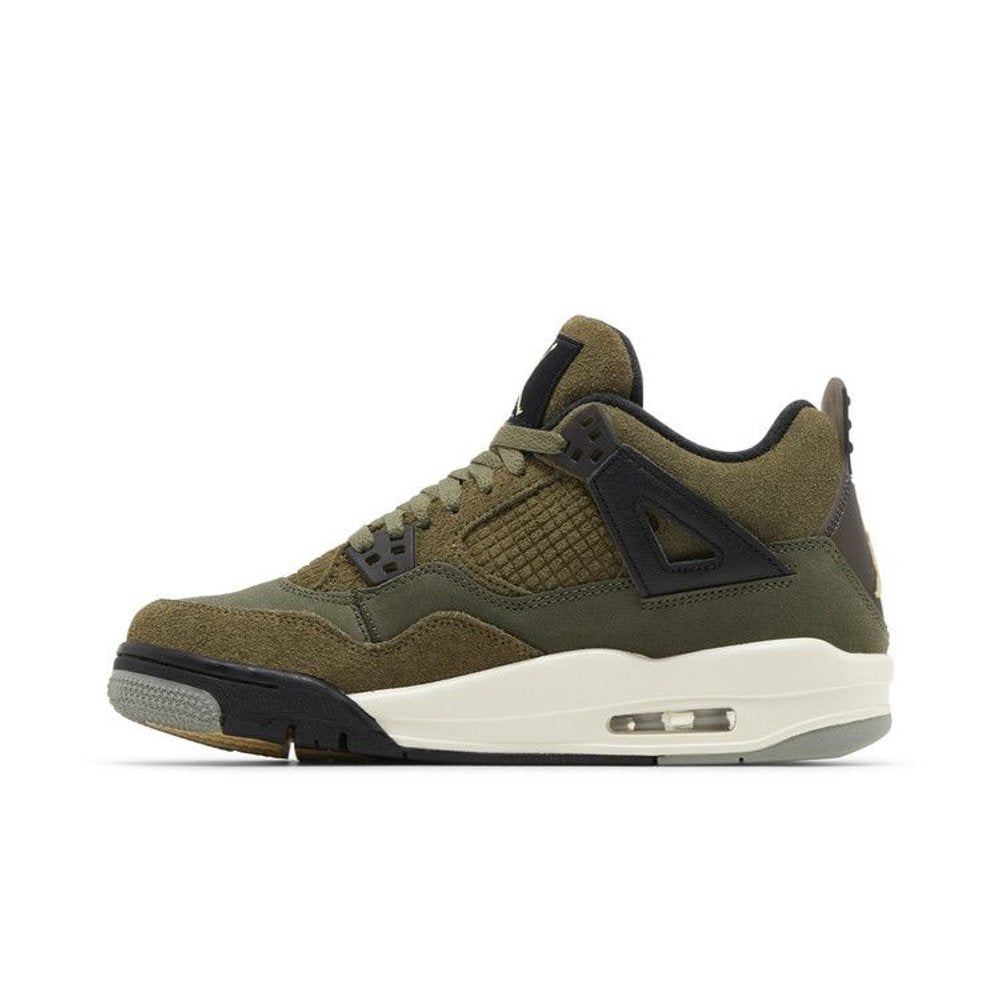 Jordan 4 Retro Craft Olive – hlavní pohled | Purekickz