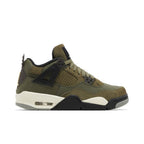 Jordan 4 Retro Craft Olive – boční pohled | Purekickz