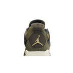 Jordan 4 Retro Craft Olive – detail materiálu | Purekickz