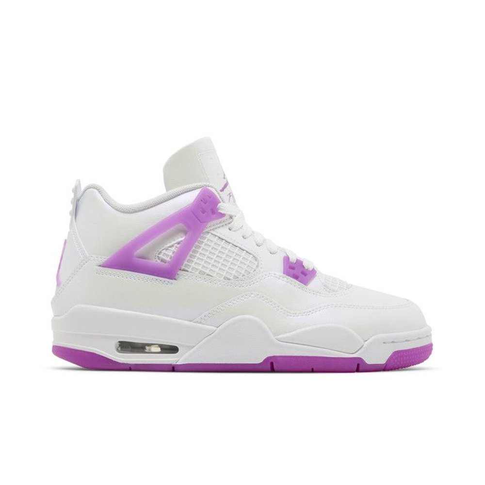 Jordan 4 Retro Hyper Violet (GS) – boční pohled | Purekickz