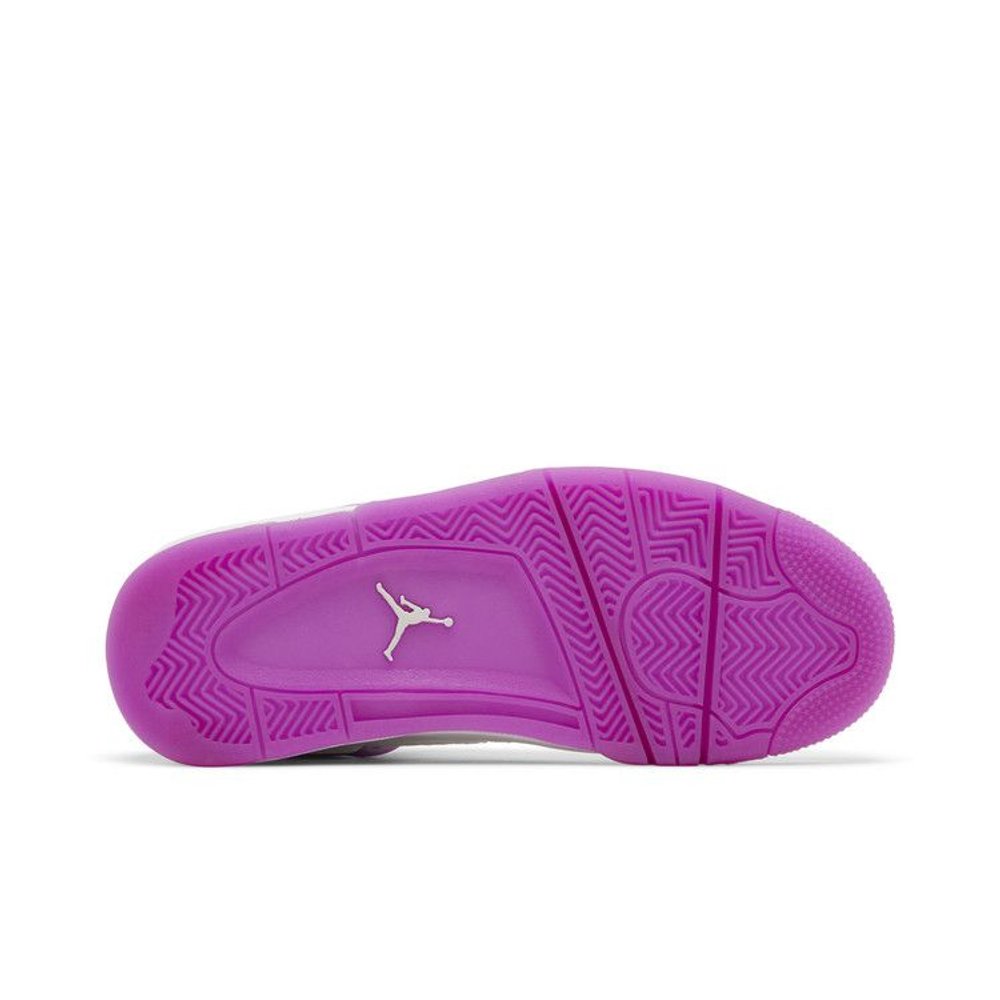 Jordan 4 Retro Hyper Violet (GS) – zadní pohled | Purekickz