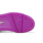 Jordan 4 Retro Hyper Violet (GS) – pohled shora | Purekickz