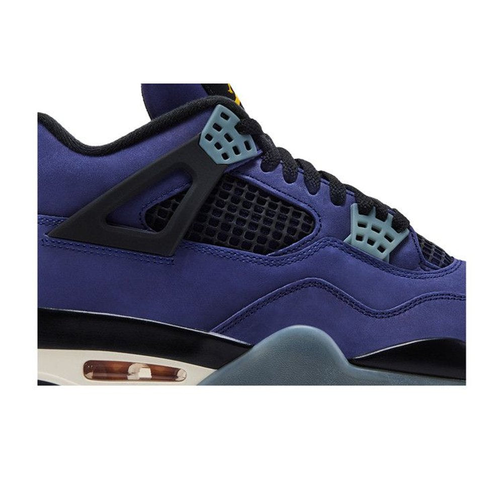 Jordan 4 Retro Lakers – detail | Purekickz