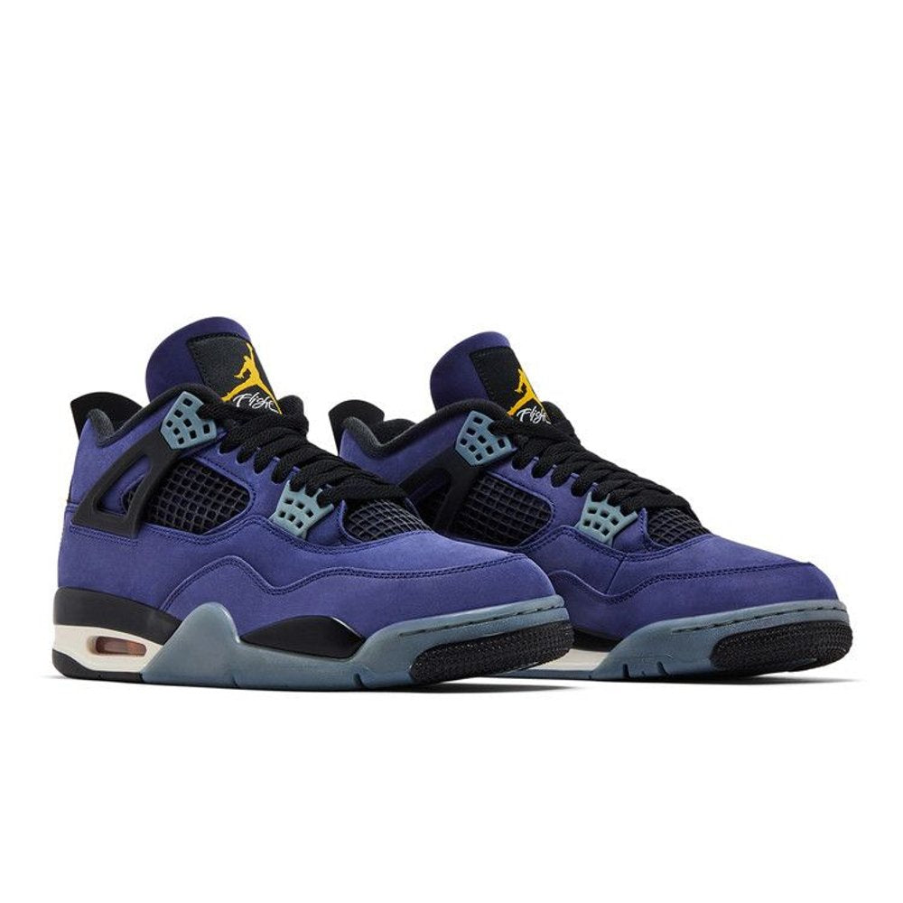 Jordan 4 Retro Lakers – lifestyle foto | Purekickz