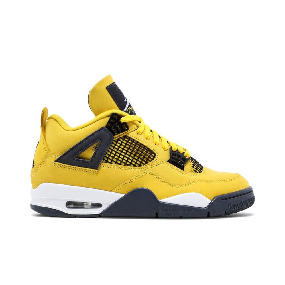 Jordan 4 Retro Lightning (2021) – boční pohled | Purekickz