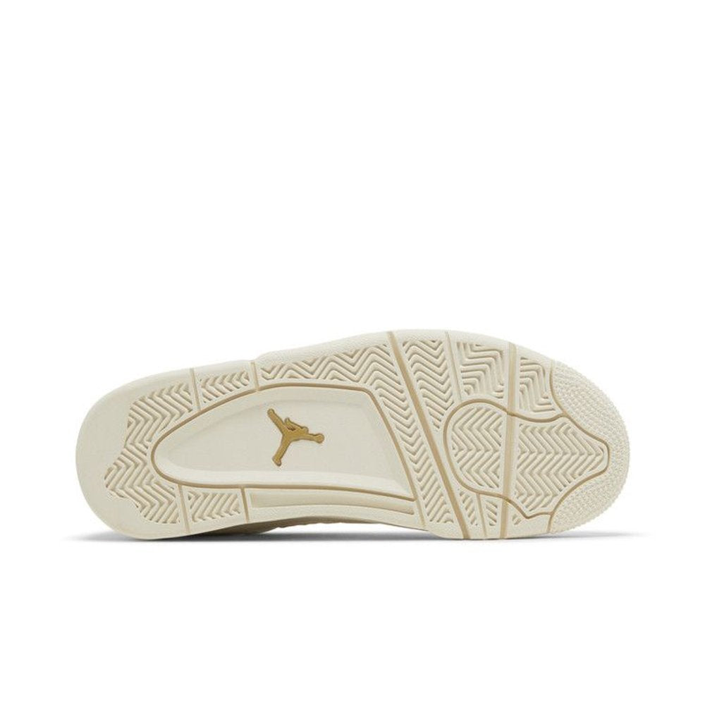 Jordan 4 Retro Metallic Gold (W) – zadní pohled | Purekickz