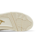 Jordan 4 Retro Metallic Gold (W) – pohled shora | Purekickz