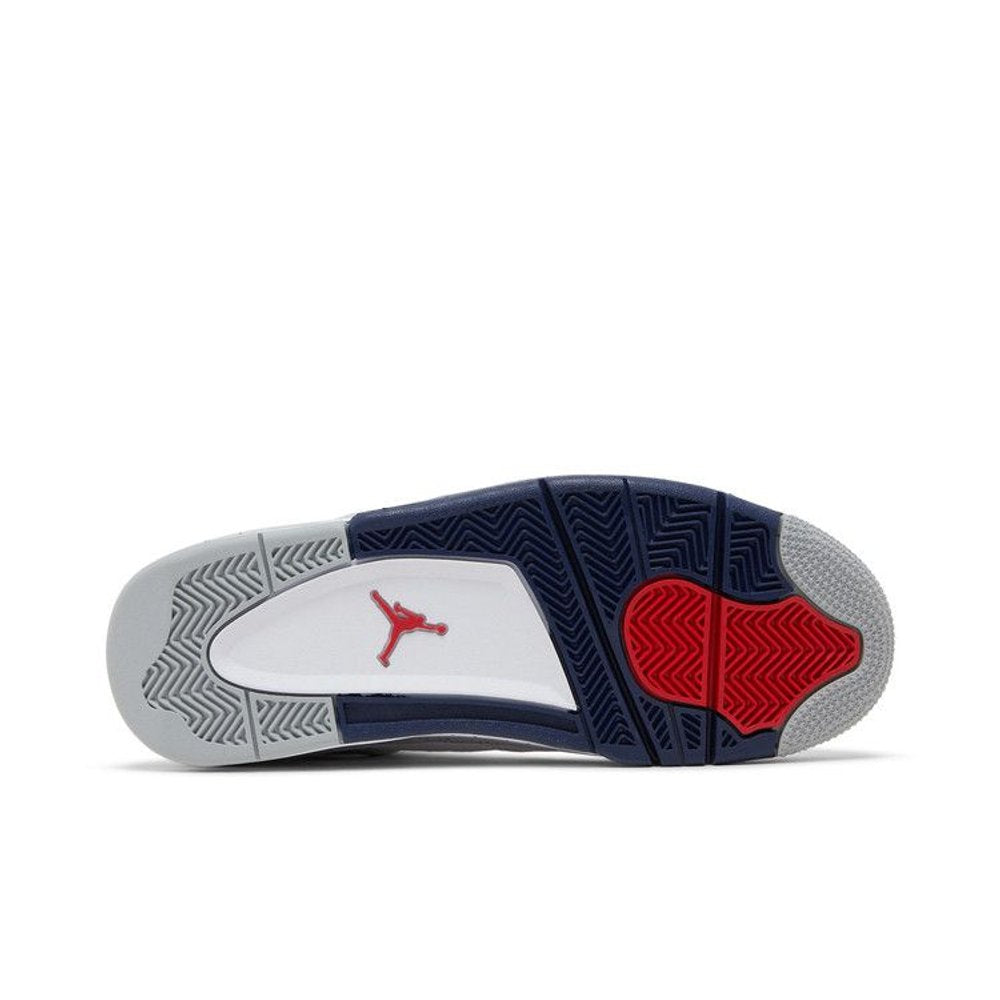 Jordan 4 Retro Midnight Navy – zadní pohled | Purekickz