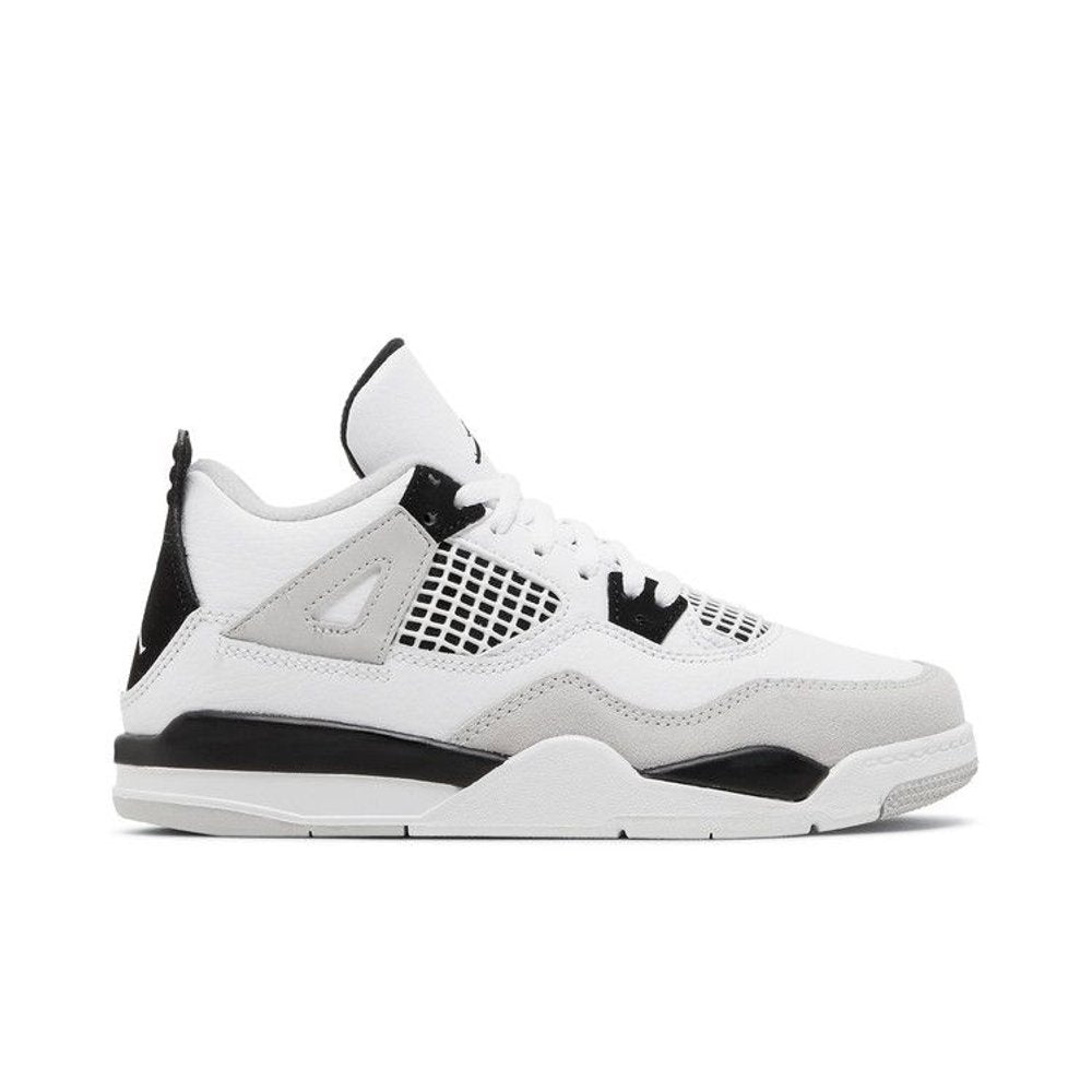 Jordan 4 Retro Military Black (PS) – boční pohled | Purekickz