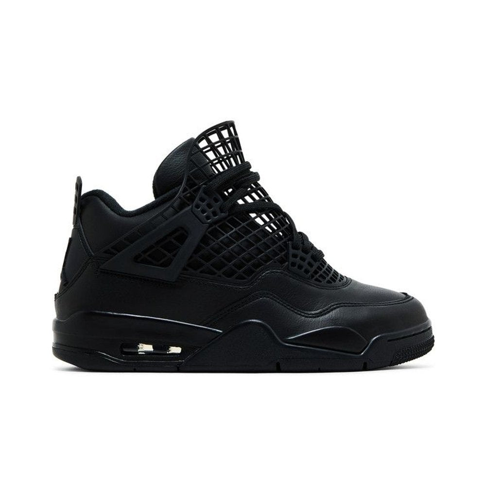Jordan 4 Retro Net Black (W) – boční pohled | Purekickz