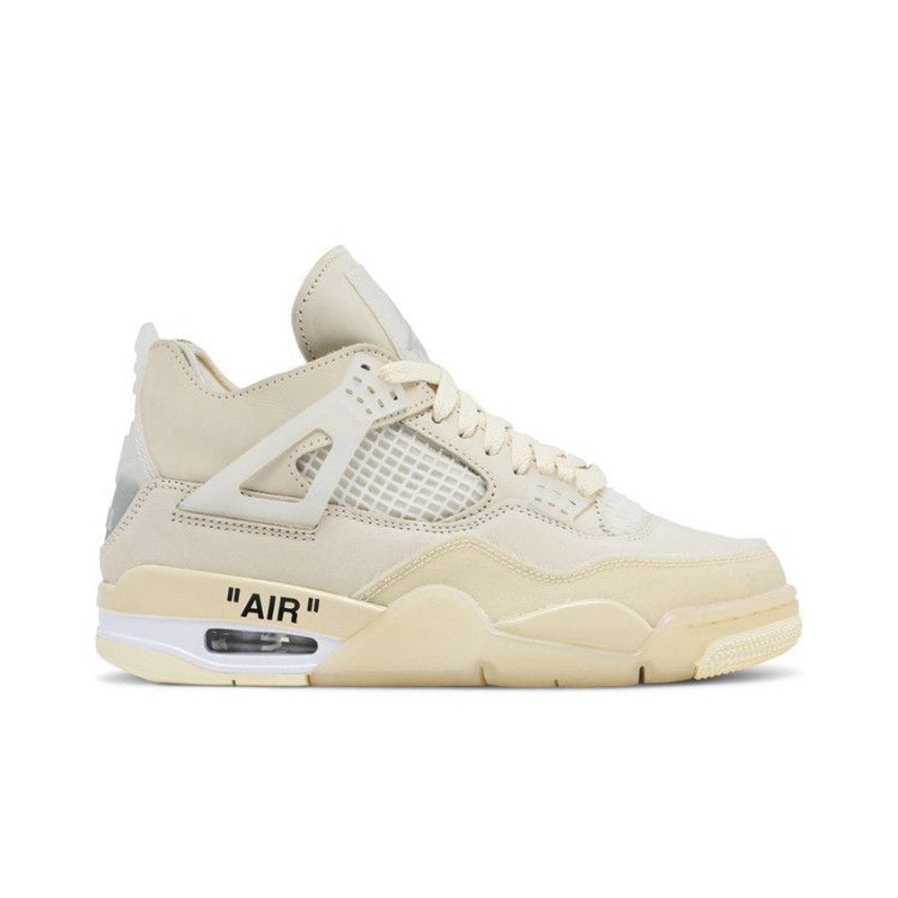 Jordan 4 Retro Off-White Sail (Women's) – boční pohled | Purekickz